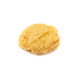 Chicken nugget composition isolated