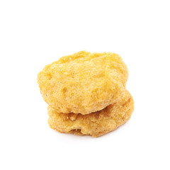 Chicken nugget composition isolated