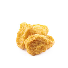 Chicken nugget composition isolated