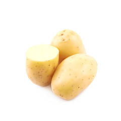 Raw potato composition isolated