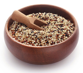 Fresh mixed quinoa