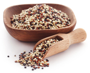 Fresh mixed quinoa