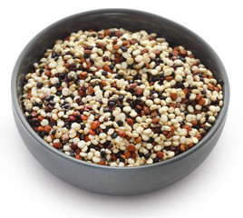 Fresh mixed quinoa