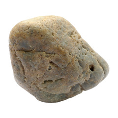 natural stone isolated on white background