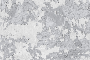 Gray concrete wall with grunge for abstract background.