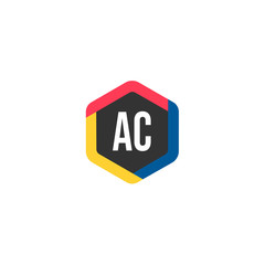 Initial Letter AC Logo Template Design