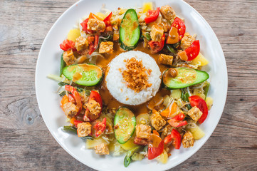 Indonesian delicious gado gado recipe