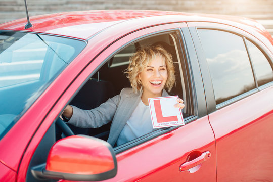 Girl In A Driving School