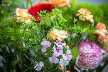 Colorful flower bouquet