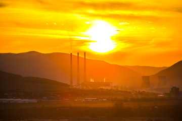 Naklejka premium Sunrise