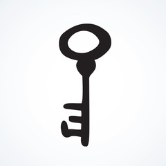 Key. Vector drawing
