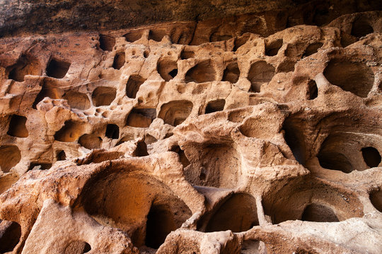 Aboriginal caves in Gran Canaria