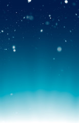 Illustration of a blue and white Christmas snowflake pattern, textured abstract background.