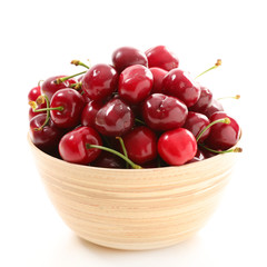 bowl of cherry fruit