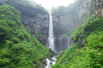 Kegon waterfall in summer, Nikko, Tochigi, Japan