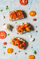 Fresh Tomato and Basil Bruschetta