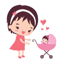 Прогулка с коляской