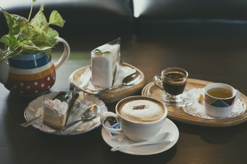 Espresso coffee and tea