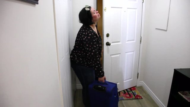 Home from a trip