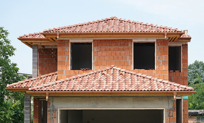 Consturction of a new family house