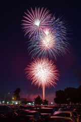 Beautiful Fireworks Explosions