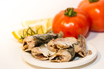 pickles of fish and vegetables