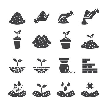 Soil Icon Set