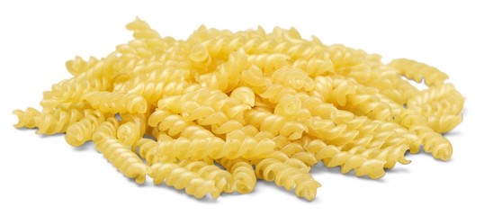 pasta collection isolated on white background