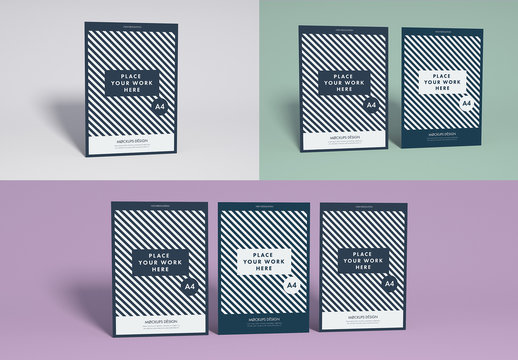 One to Three Page Mockup