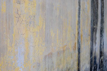 Vintage Yellow Wall Background