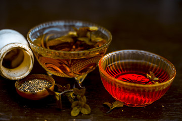 Effective and faithful ayurvedic home remedy for Fever and may be common cold: Raw honey, black pepper and mint or peppermint.