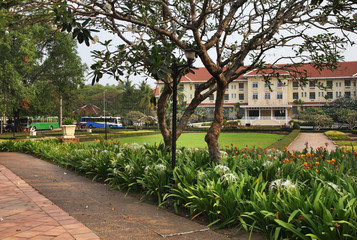Obraz premium Royal gardens in Siem Reap (Siemreap). Cambodia