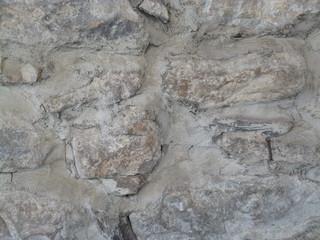 Stone Wall Photo. Old Stones Background. Stone medieval wall