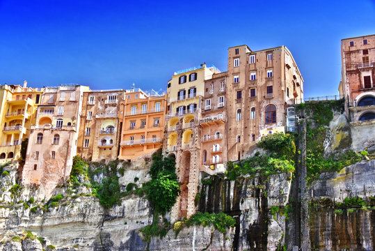 The city of Tropea, Calabria, Italy