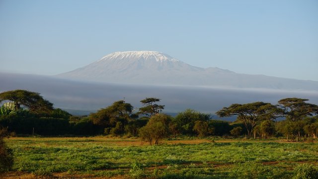 kilimanjaro and kenyan landscape