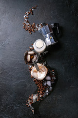 Home made iced coffee