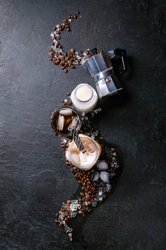 Home made iced coffee