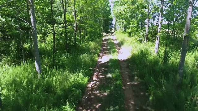 4K Drone footage of a hiking/Four Wheeler trail.