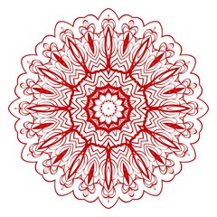 Vector Ornamental Seamless floral Pattern. Endless Texture. Geometric Ornament. For the interior design, printing, web and textile, fashion print.