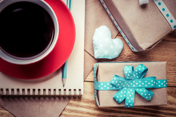 Writing love confession