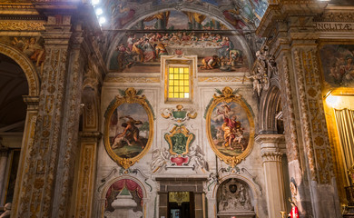 Fototapeta na wymiar Cathedral of Acireale, sicily, Italy