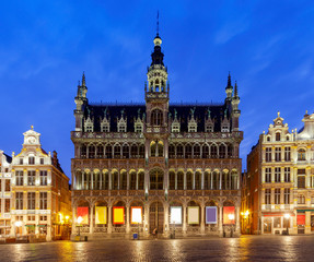 Fototapeta premium Brussels. Grand Place Square.