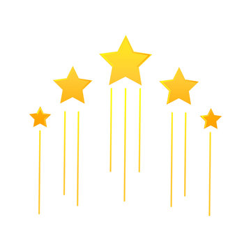 flying stars icon