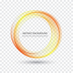 Abstract color circle