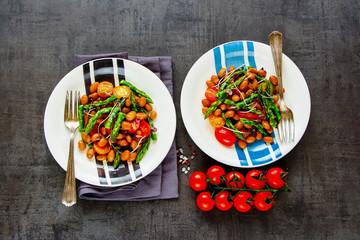 Vegan beans salad