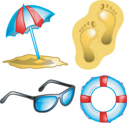 Beach vacation Icon 4
