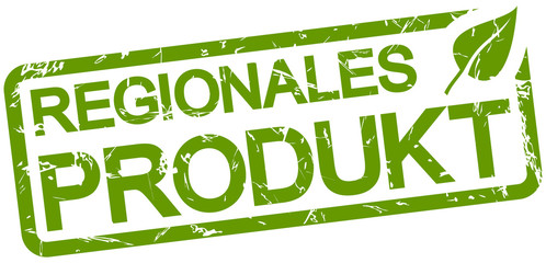 green stamp with text regional product