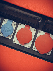 Electric plug with lapel flap fuse