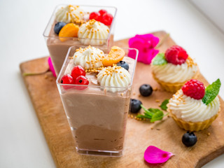Yummy tasty deserts