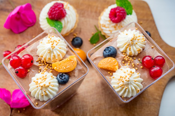 Yummy tasty deserts
